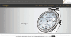 Desktop Screenshot of joyeriasaneloy.com